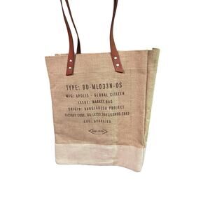 Apolis Global Citizen Market Bag Large Tote NWOT